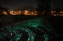 Un carril bici muy especial de la mano del estudio Roosegaarde